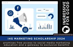 I4G Marketing Scholarship