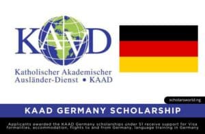 KAAD Germany Scholarship