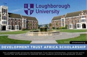 Loughborough University Development Trust Africa Scholarship