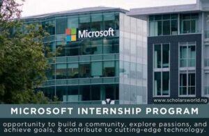 Microsoft Internship