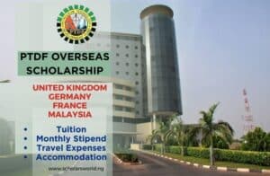 PTDF Overseas Scholarship (Petroleum Technology Development Fund)