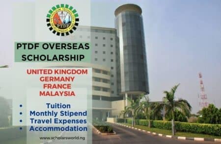PTDF Overseas Scholarship (Petroleum Technology Development Fund)
