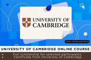 University of Cambridge Online Course