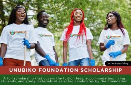 Unubiko Foundation Scholarship