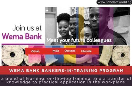Wema Bank Bankers-In-Training Program