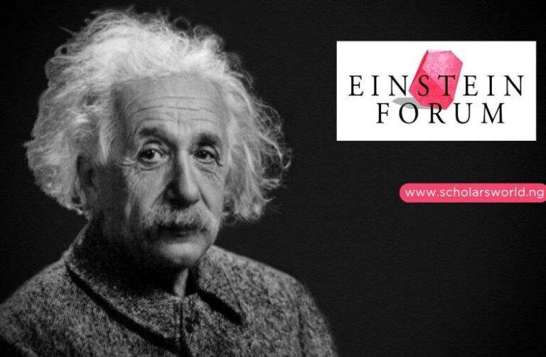 2025 Einstein Fellowship Program Fully Funded Opportunity Scholars World 2024 Einstein Fellowship 1 768x502