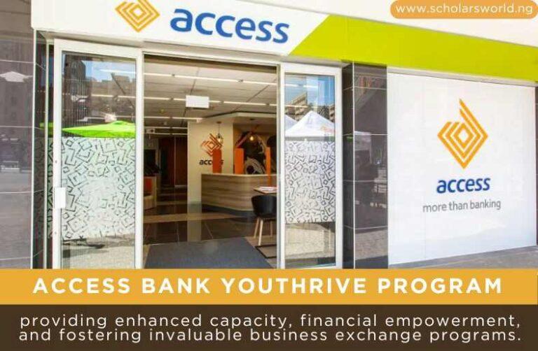 Access Bank Youthrive Program 2026: Empowering the Next Generation of MSMEs