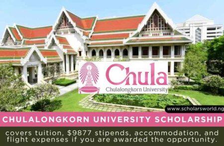 Chulalongkorn University Scholarship