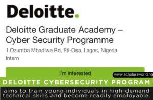 Deloitte Cybersecurity Program