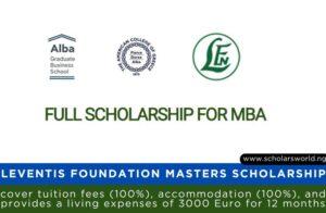 Leventis Foundation Masters Scholarship