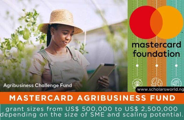 Mastercard Agribusiness Fund 2024: Empowering SMEs in Sub-Saharan Africa