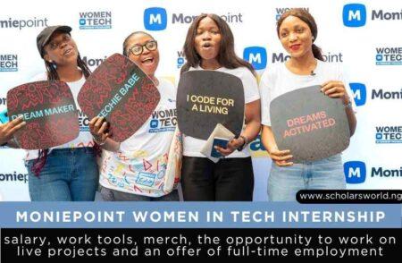 Moniepoint Women Tech Internship