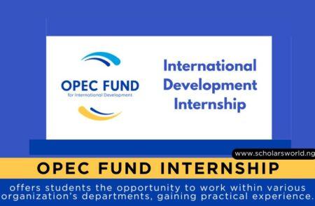 OPEC Fund Internship