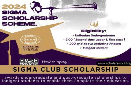 Sigma Club Scholarship