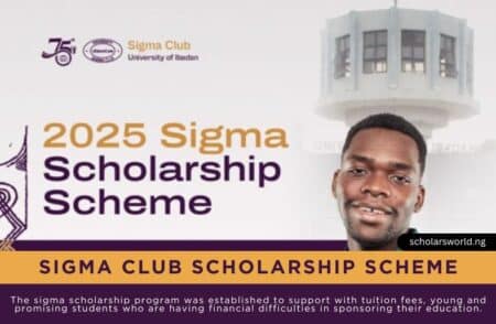 Sigma Club Scholarship Scheme