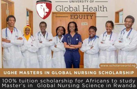 UGHE Masters in Global Nursing Scholarship