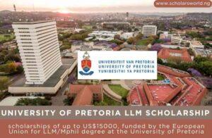 University of Pretoria LLM Scholarship