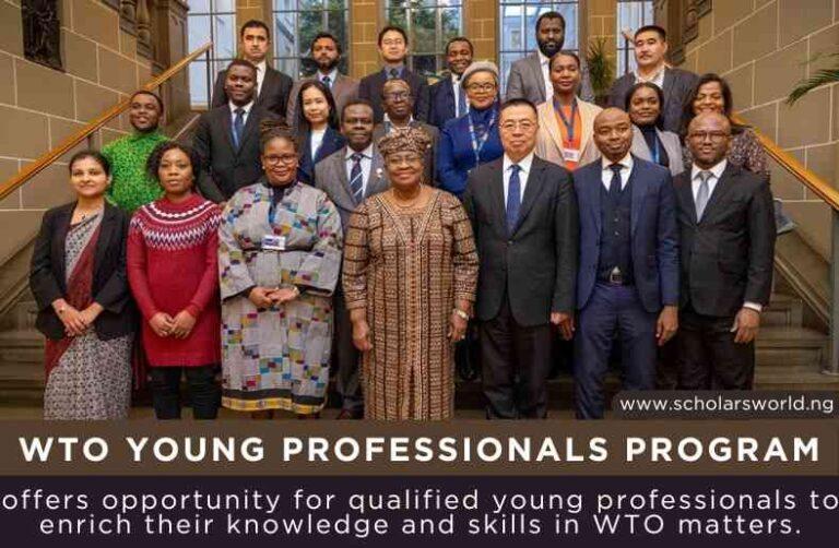 World Trade Organization – WTO Young Professionals Program 2027: Unlocking Opportunities