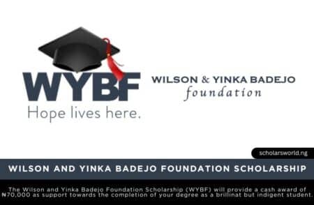 Wilson and Yinka Badejo Scholarship (WYBF)