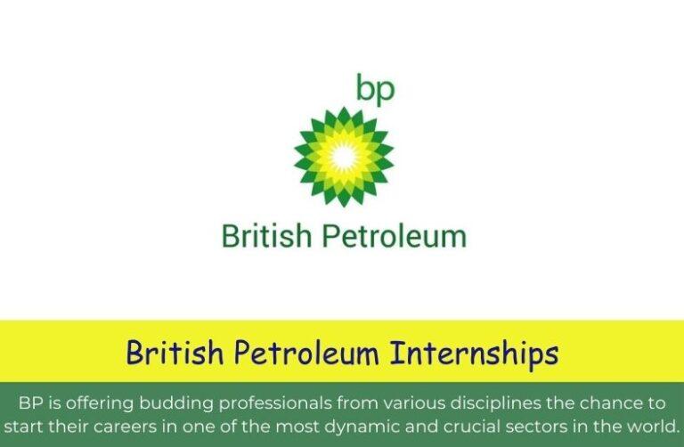 British Petroleum Internships 2026: Career Opportunity