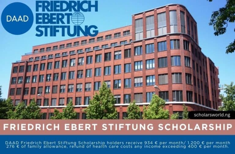 Friedrich Ebert Stiftung Scholarship (FES) 2025