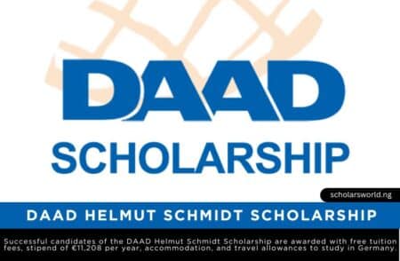 DAAD Helmut Schmidt Scholarship