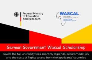 German Government Wascal Scholarship