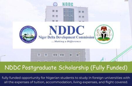 NDDC Postgraduate Scholarship