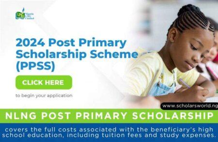 NLNG Post Primary Scholarship