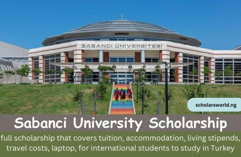 Sabanci University Scholarship