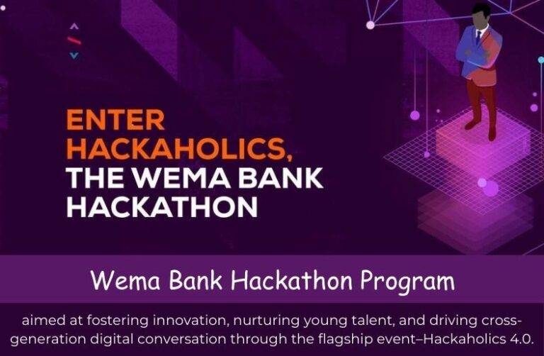 Wema Bank Hackathon 2026 Hackaholics Program: ₦200M Prizes To Be Won