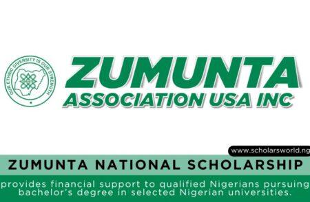 Zumunta National Scholarship