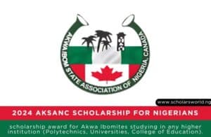 AKSANC Scholarship
