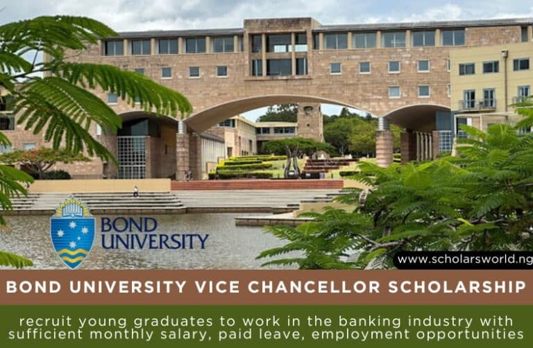 2026 Bond University Vice Chancellor Scholarship: How To Apply