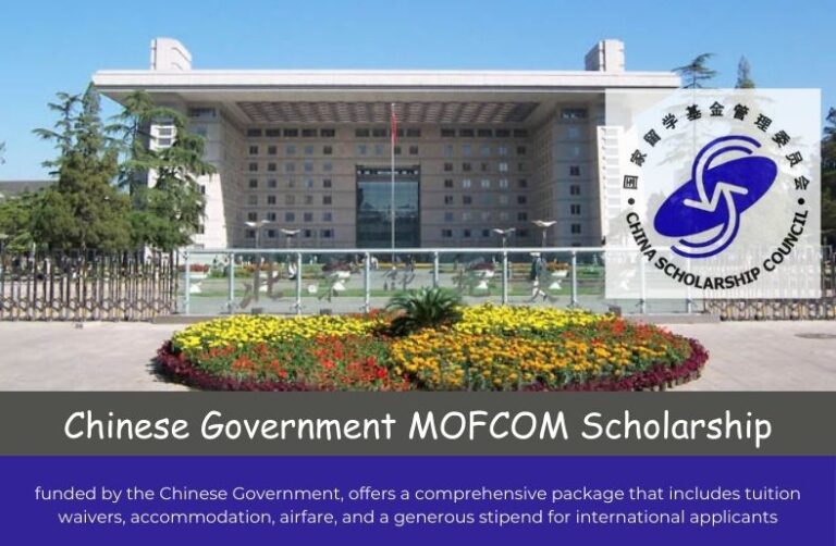 2026 Chinese Government MOFCOM Scholarship: Fully Funded Opportunity