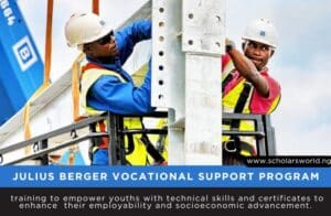 Julius Berger Vocational Program