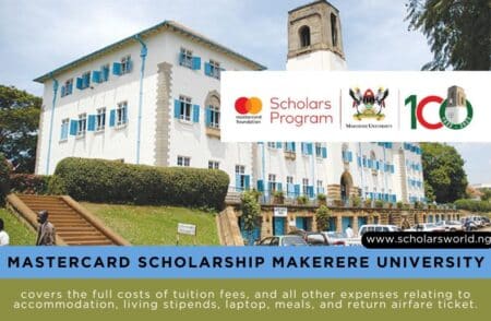Mastercard Scholarship in Uganda (Makerere University)