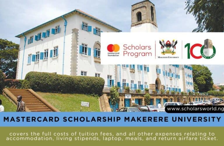 Mastercard Scholarship in Uganda (Makerere University) 2024 Stepby