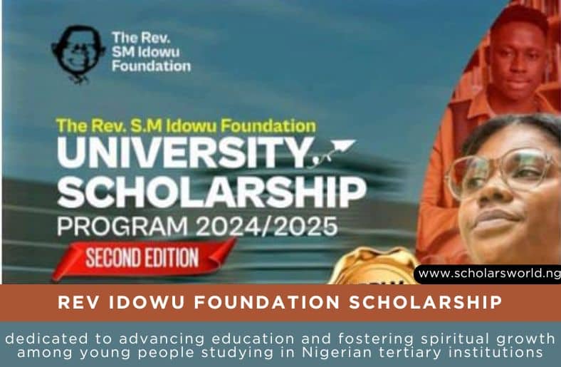 Rev Idowu Foundation Scholarship