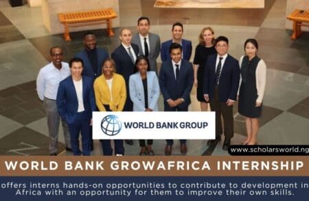 World Bank GrowAfrica Internship