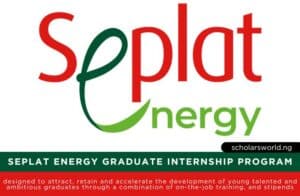 Seplat Energy Graduate Trainee