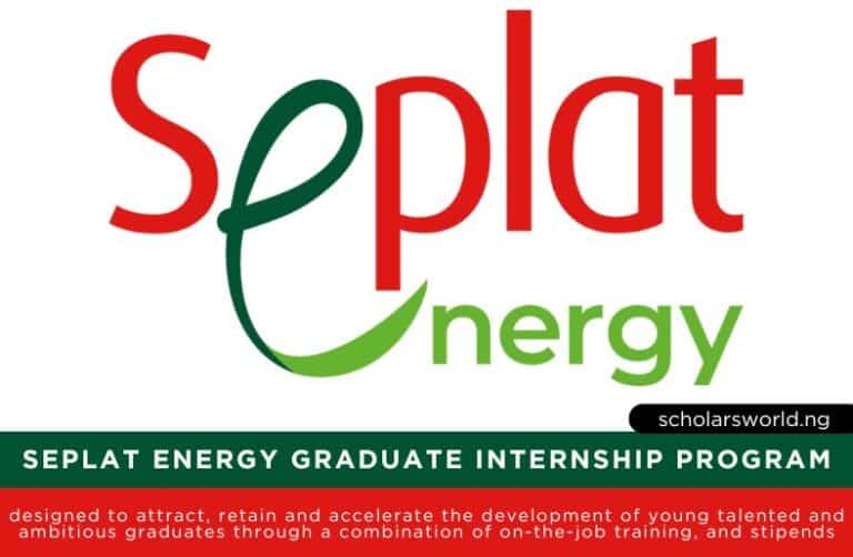 2024 Seplat Energy Graduate Trainee Program Unlocking Opportunities