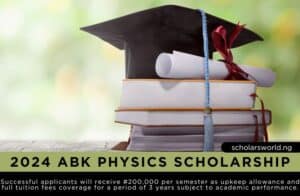 ABK Physics Scholarship