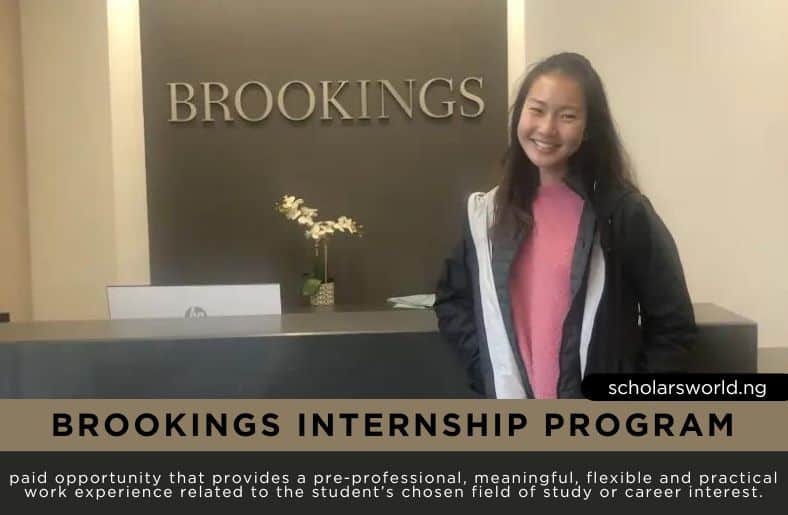 Brookings Internship Program