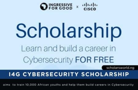 2024 I4G Cybersecurity Scholarship