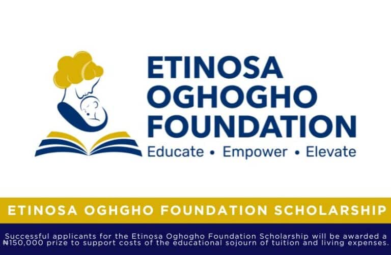 EO Foundation Scholarship (Etinosa Oghogho): ₦150,000 Opportunity
