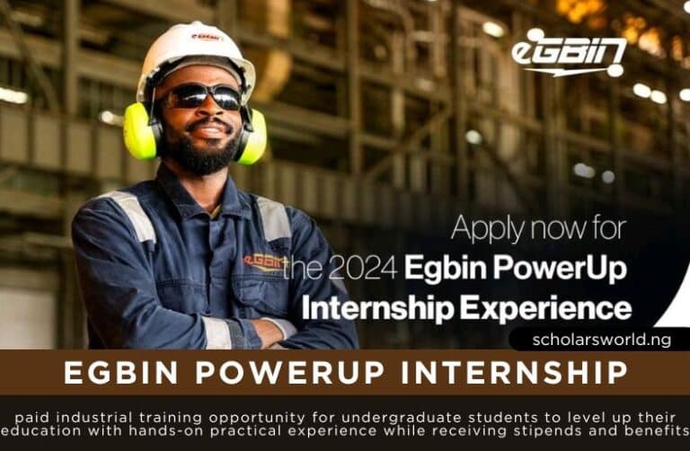 Egbin PowerUp Internship Programme 2025 Unlocking Opportunities for