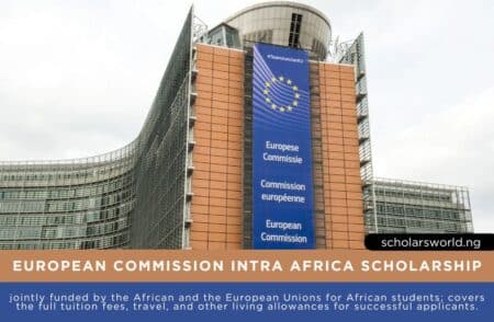 European Commission Intra Africa Scholarship