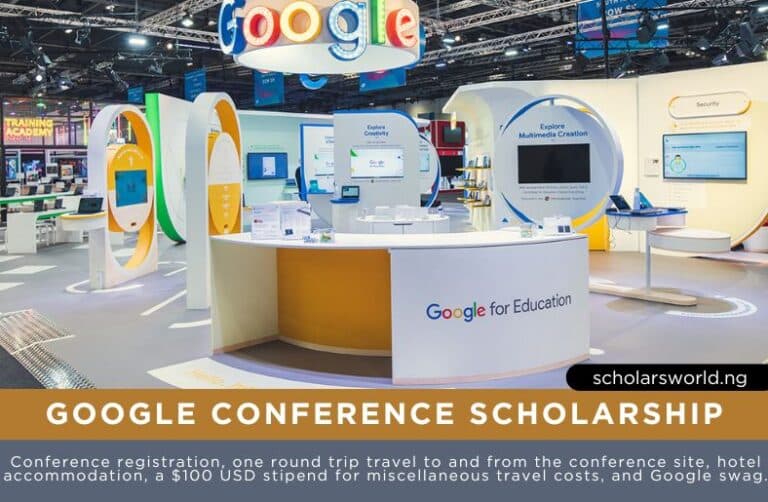 2024 Google Conference Scholarship How To Apply Scholars World