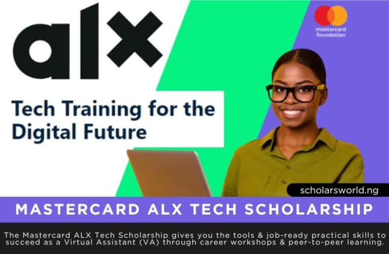 Mastercard ALX Tech Scholarship 2024 Empowering Africans Scholars World